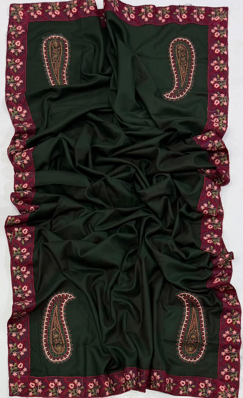 BATIK PURE DHANAK 3PC EMBROIDERED LUXURY DRESS