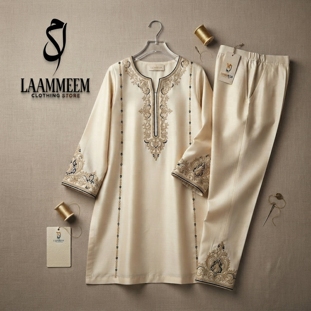 Signature 2-Piece Embroidered Sets