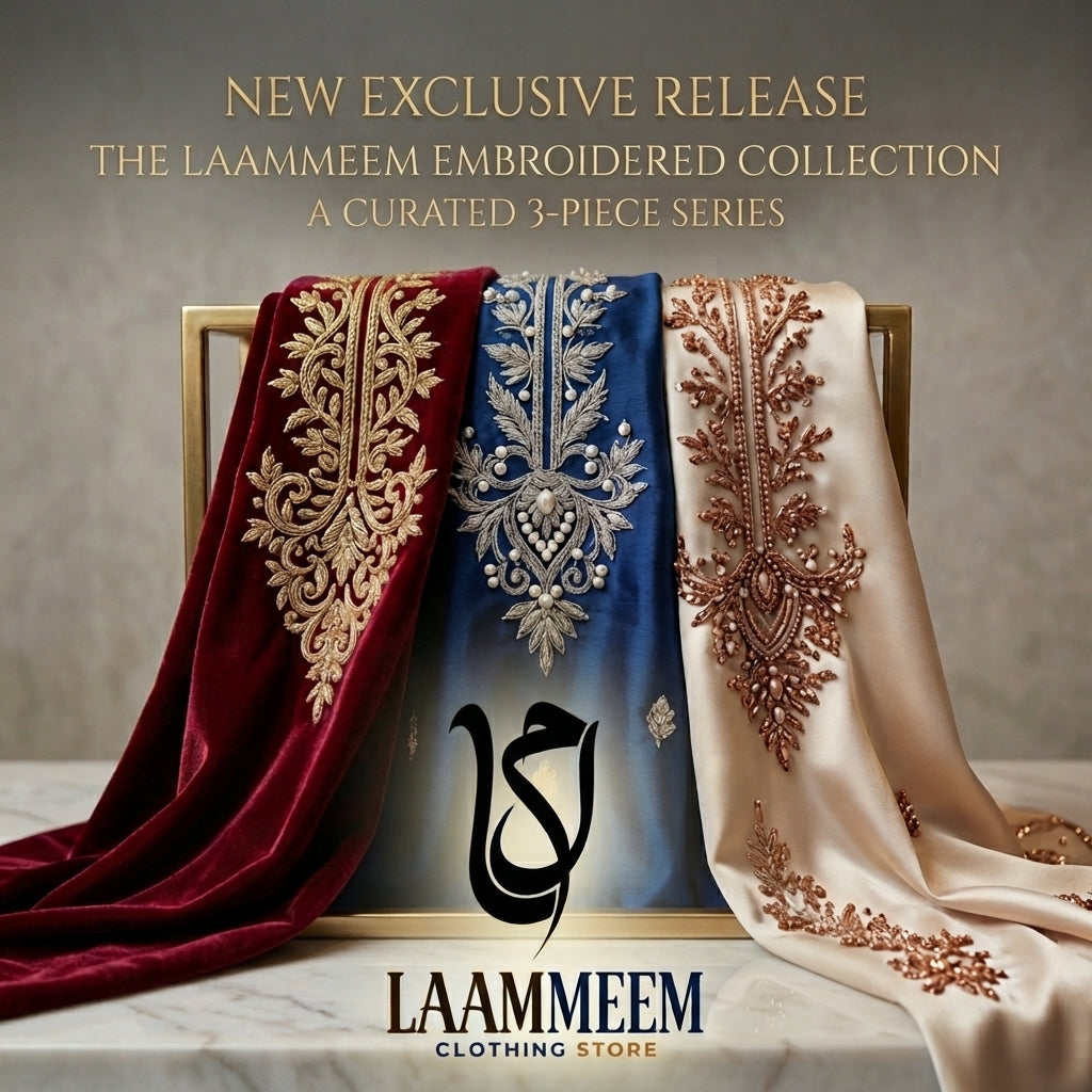 Signature Embroidered Ensembles (3-Piece)