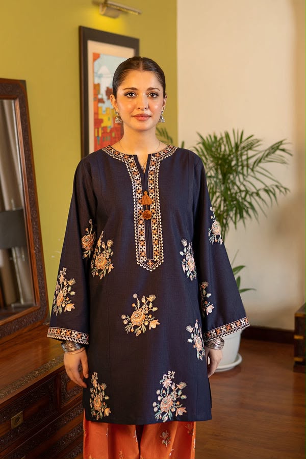 URGE Signature Pure Dhanak 2pc Embroidered Suit - Mystic Charm Edition